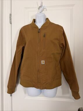 Carhartt Women’s Crawford Bomber Jacket M Carhartt Brown